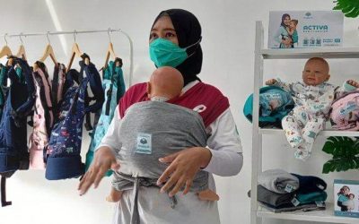Gendongan Bayi Buatan Ibu Rumah Tangga Tembus Pasar Eropa